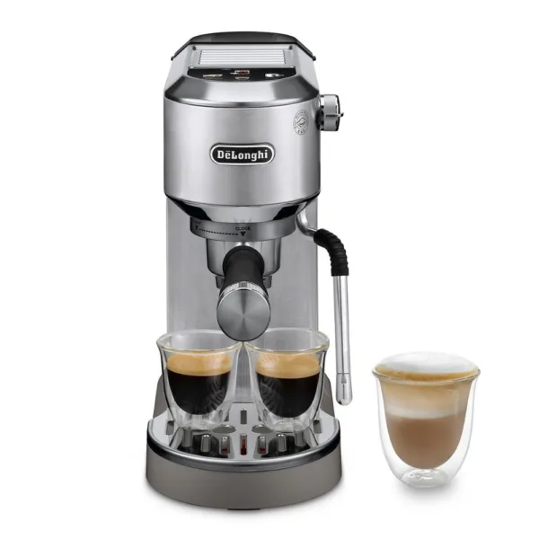 De'Longhi Dedica Duo 半自動咖啡機 EC890（GR牛油果綠/W雪山白/M金屬） - Image 3