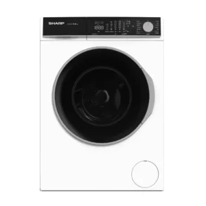 Sharp 聲寶 前置式纖薄蒸氣抗菌洗衣機 (8kg, 1200轉/分鐘) ES-FS8ZH-W