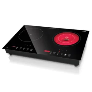 German Pool 德國寶 嵌入式雙頭電磁電陶爐 GIH-DD28B(5400W)