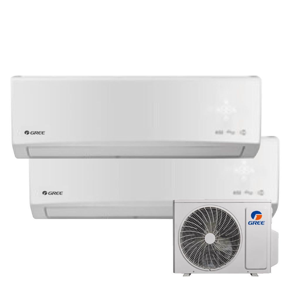 Gree 格力 1匹+1匹變頻淨冷多聯式分體冷氣機 GMSC09XAE x 2(1匹) + GMSC18XAC(2匹)