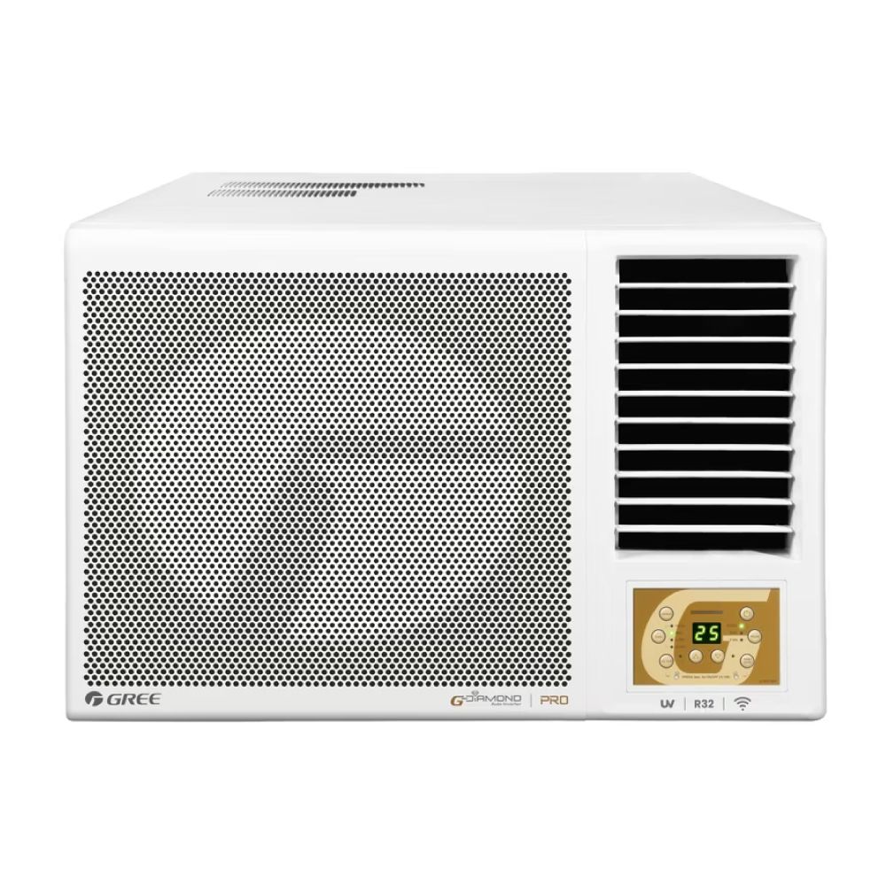 Gree 格力 2.0匹 R32 G-Panel 雙黑鑽 變頻淨冷窗口式冷氣機 GWF18P