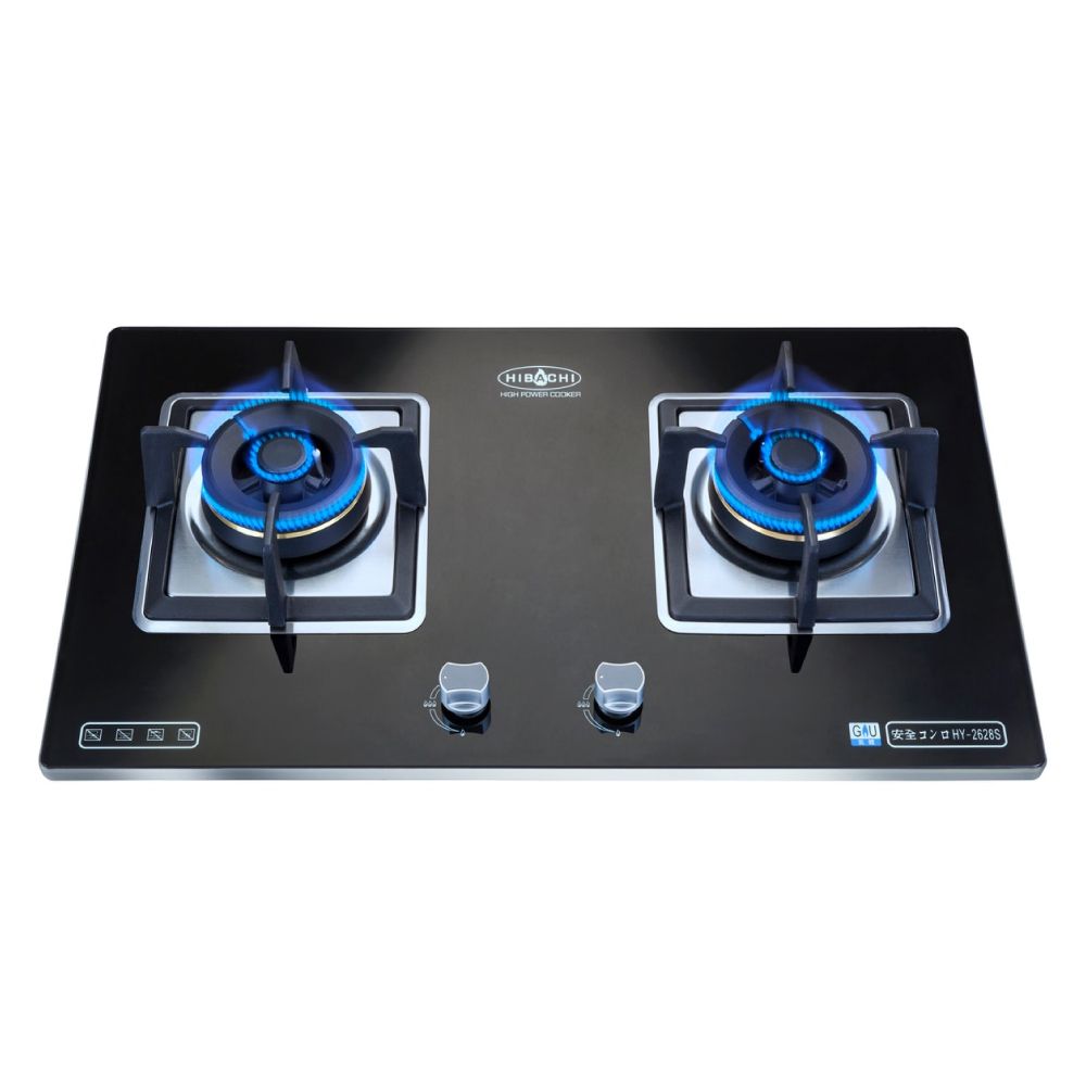 Hibachi 氣霸 嵌入式雙頭氣體煮食爐 HY-2628SN(TG煤氣)