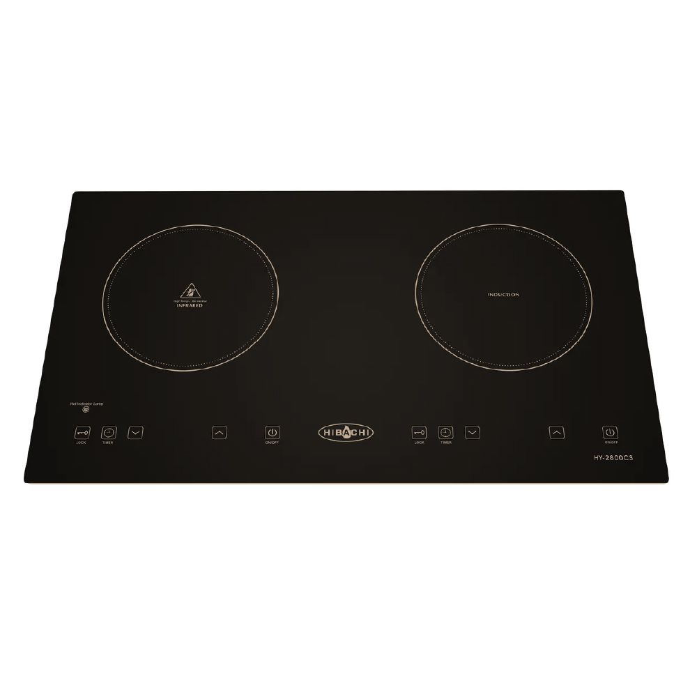 Hibachi 氣霸 座檯/嵌入式雙頭電磁爐+電陶爐 HY-2800CS