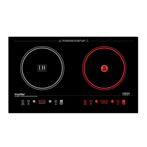 Imarflex 伊瑪牌 『極品』2800W 2合1嵌入式煮食爐 IIT-2804S