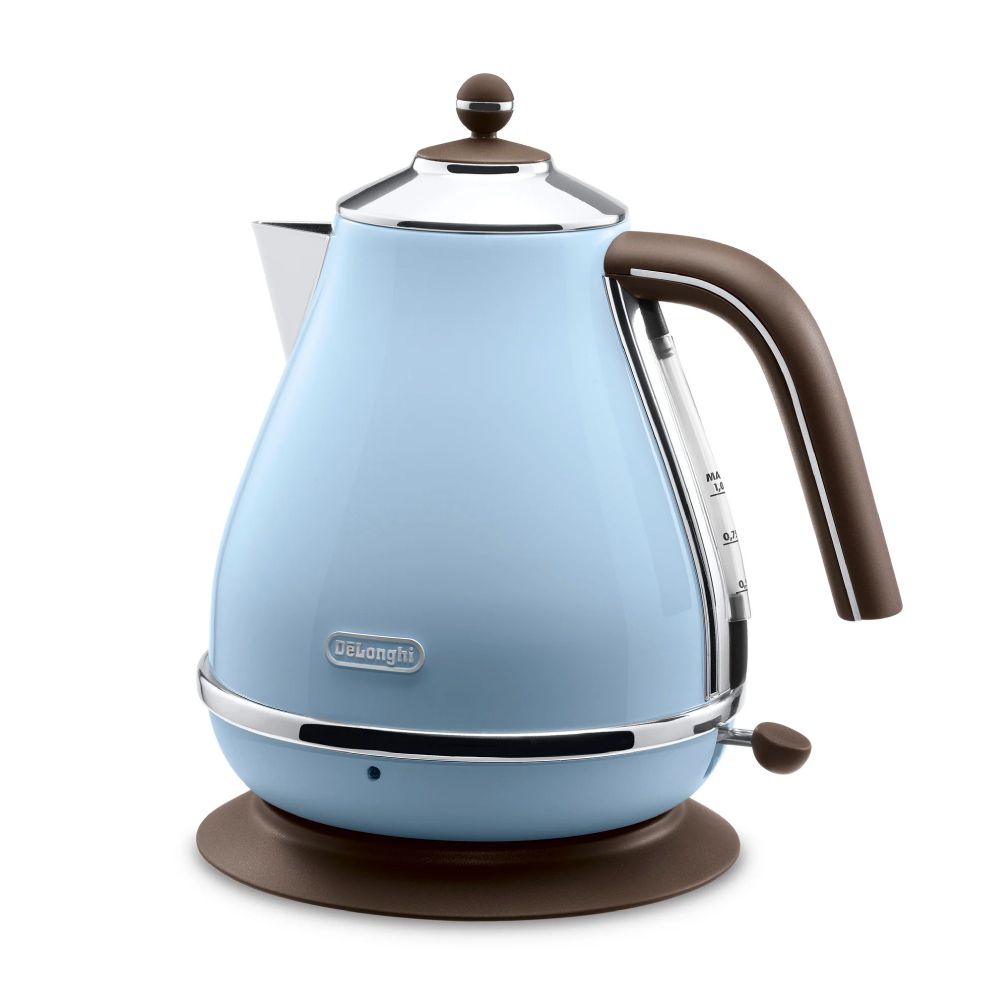De'Longhi Icona Vintage 意式復古早餐系列電熱水壺 (1公升) KBOV2000-AZ 海洋藍