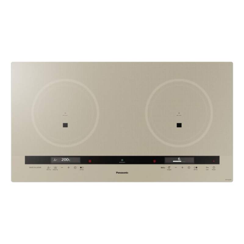 KY-E227E (金色) Panasonic 樂聲 座檯/嵌入式雙頭IH電磁爐 KYE227E-G