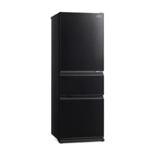 Mitsubishi Electric 三菱電機 三門變頻環保雪櫃 MR-CGX33EY-GBK曜影夜黑/GWH琉麗雪白