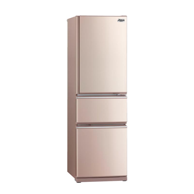 Mitsubishi Electric 三菱電機 三門變頻環保雪櫃 MR-CX39EN-PS 蜜桃銀