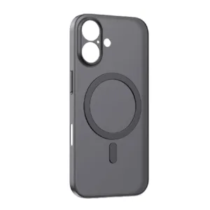 Momax 摩米士 CaseForm Lite iPhone 17 磁吸保護殼(透明黑) MTAP25SD