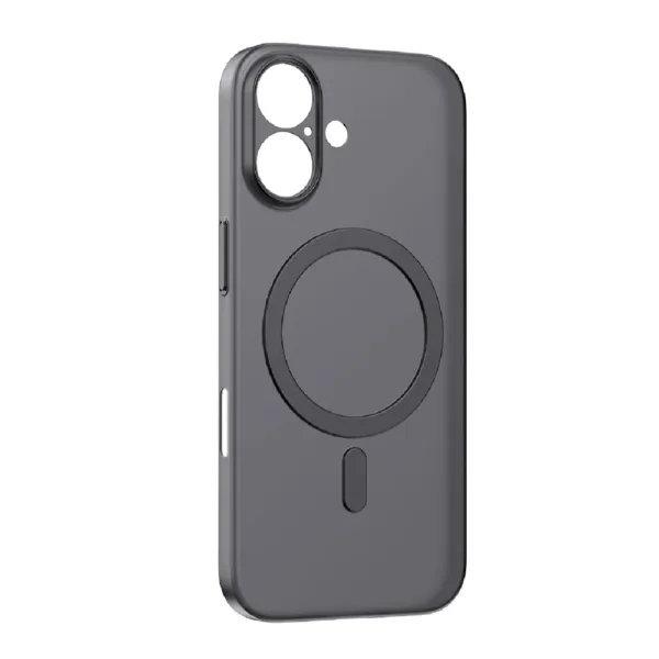 Momax 摩米士 CaseForm Lite iPhone 17 磁吸保護殼(透明黑) MTAP25SD