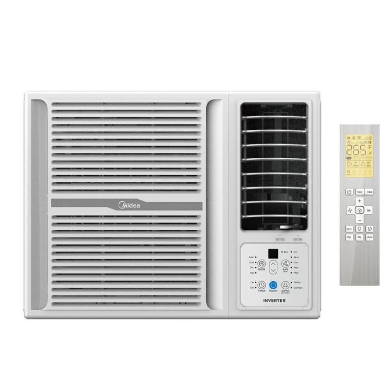 Midea 美的 1.5匹遙控變頻淨冷型窗口式冷氣機 MW-12CRF8D