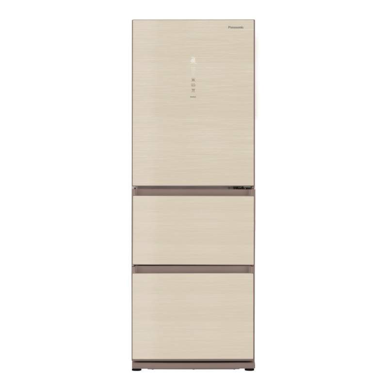 Panasonic 樂聲 ECONAVI智慧節能三門雪櫃 NR-C340GH-N3 香檳金