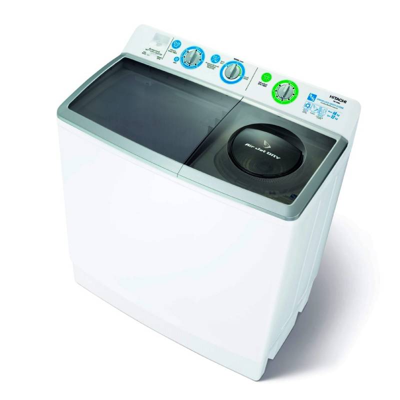 Hitachi 日立 日式雙槽半自動洗衣機 (14kg, 1300轉/分鐘) PS140MJ