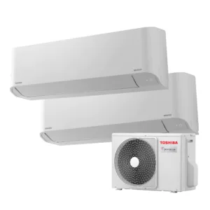 Toshiba 東芝 1匹+1匹多聯式變頻冷暖分體式冷氣機 RAS-M10N4KV x 2 + RAS-2M18S3AV-E