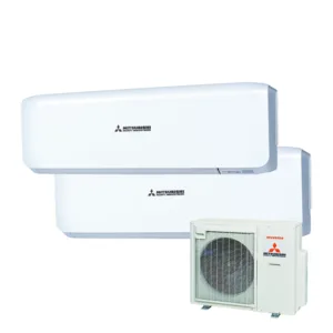 Mitsubishi Heavy 三菱重工 1.5匹+1.5匹多聯式冷暖分體冷氣機 SRK35ZS x 2 + SCM71ZMS