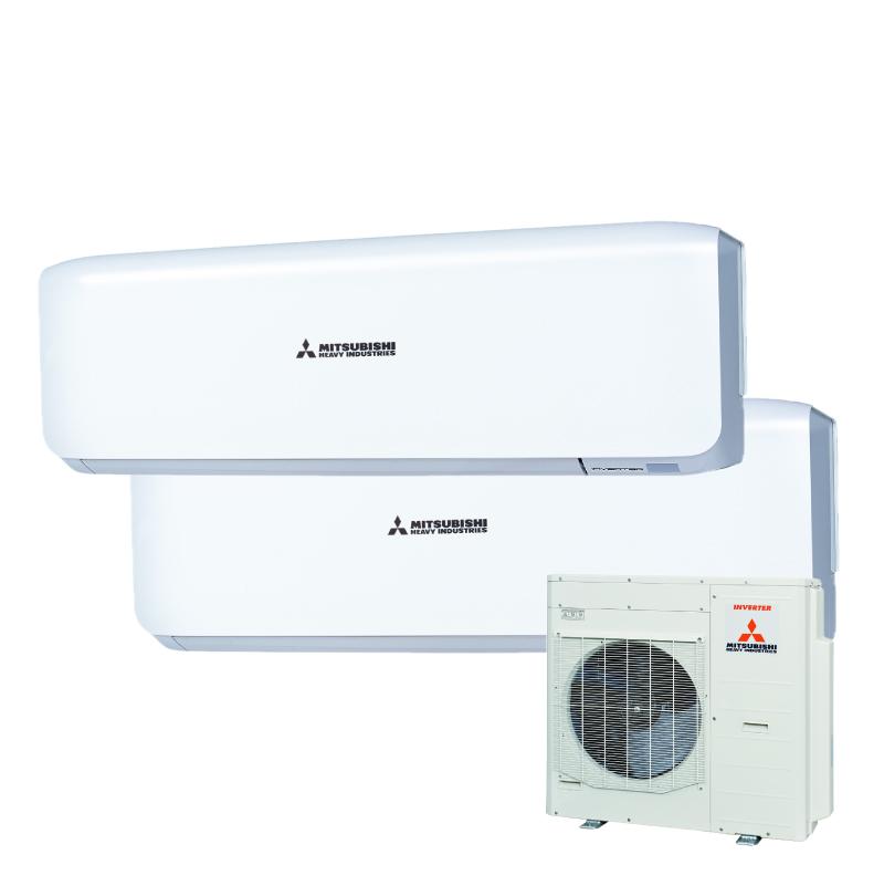 Mitsubishi Heavy 三菱重工 2匹+2匹多聯式冷暖分體冷氣機 SRK50ZS x 2 + SCM100ZMS